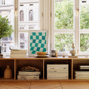 Teal Checkered