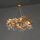 Teardrop Crystal Blade Chandelier
