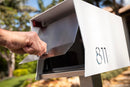 The Original UptownBox in ARCTIC WHITE - Modern Mailbox