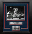 Ted Williams Swing Boston Red Sox 8" x 10" Framed Baseball Photo with Engraved Autograph by Dynasty Sports & Framing