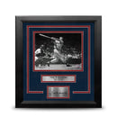 Ted Williams Swing Boston Red Sox 8" x 10" Framed Baseball Photo with Engraved Autograph by Dynasty Sports & Framing