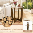 Tempered Glass Coffee Table Set of 3 for Living Room Bedroom by LJGDeals