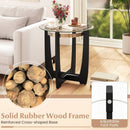 Tempered Glass Coffee Table Set of 3 for Living Room Bedroom by LJGDeals