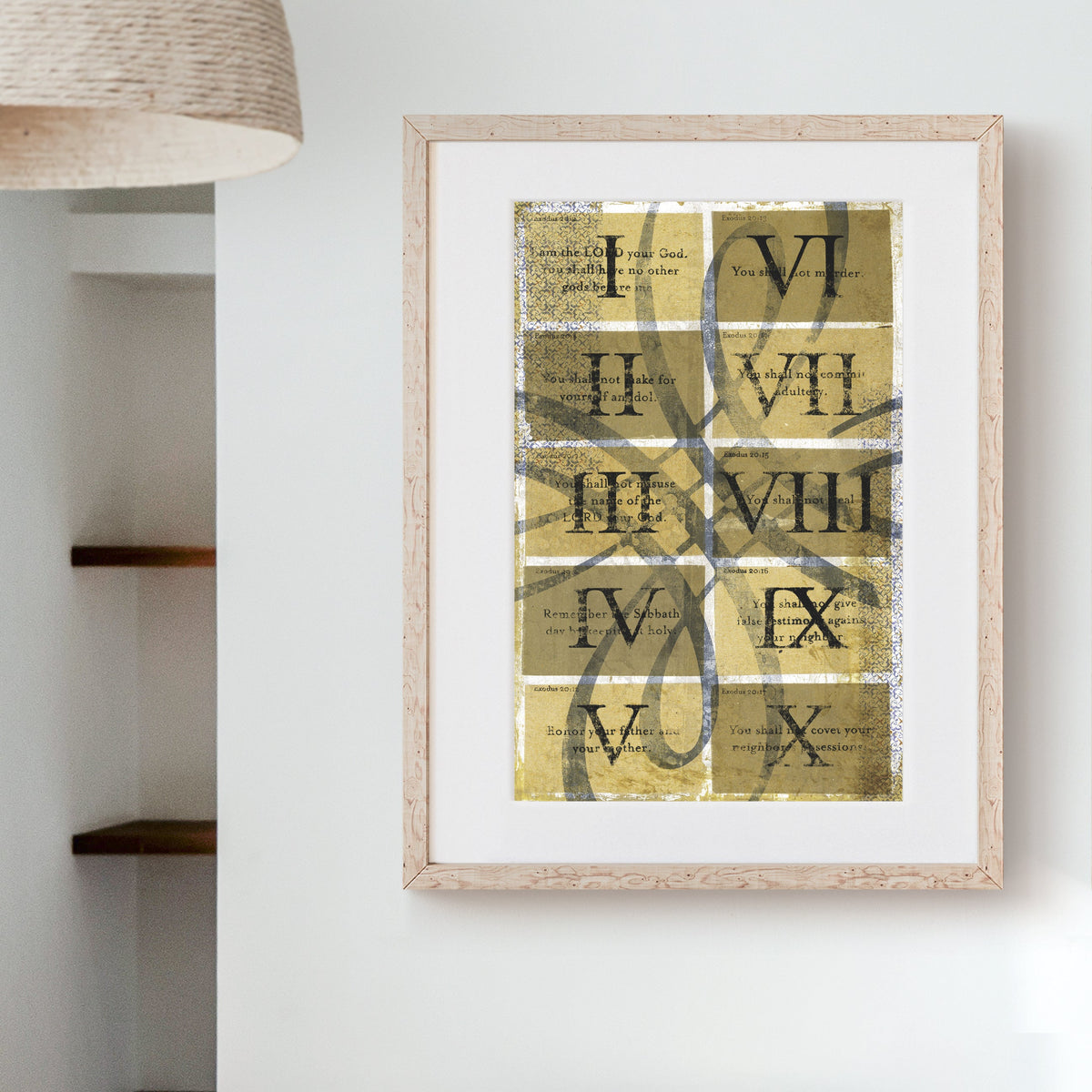 The Ten Commandments Art Prints