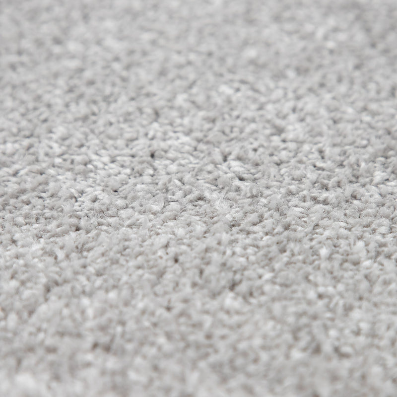 Solid Flatweave Rug Porto for Living Room - Silver