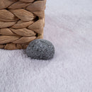 Soft Area Rug with Anti-Slip Backing Washable - Grey