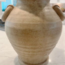 Aged Terracotta Vase with Handles