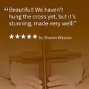 Walnut Layered Cross