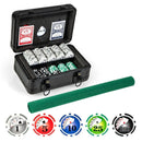 Texas Holdem Poker Chip Set with 300 Pieces Chips-Black by LJGDeals