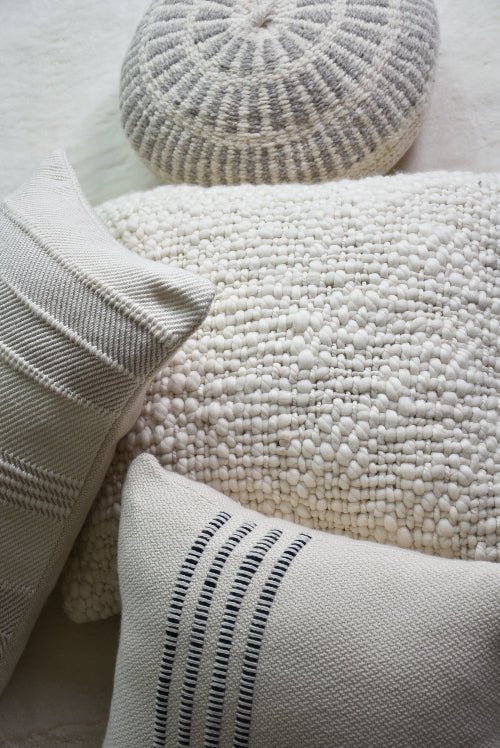 Alma Cable Knit Throw Pillow, photo 3 of 11