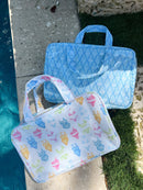 Summer Collections - Clear Coat Toiletry Case