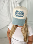 Make Heaven Crowded - Vintage Trucker Hat