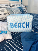 Beach - Blue Palms XL Bag
