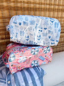 Summer Collections - Clear Coat Toiletry Dopp Kit