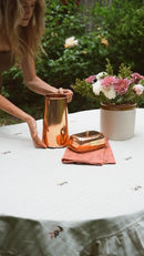 Frances Ruffled Tablecloth by Galley & Fen