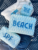 Beach - Blue Palms XL Bag