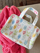 Summer Collections - Clear Coat Toiletry Case