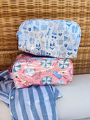 Summer Collections - Clear Coat Toiletry Dopp Kit