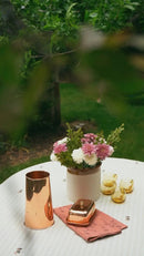 Frances Ruffled Tablecloth by Galley & Fen