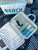 Summer Collections - Clear Coat Toiletry Case