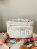 Makeup Open Top - White Tweed