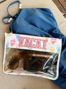 Vacay - Bikinis Clear Pouch