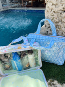 Summer Collections - Clear Coat Toiletry Case