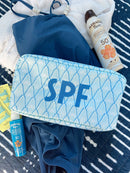 SPF - Blue Palms Large Bag