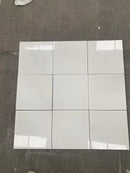 Thassos White Marble 2" x 2" Hexagon Polished Tile