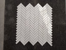Thassos White Marble Square 2" x 2" - Checkers w/ Black Polished Tile