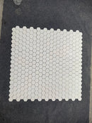 Thassos White Marble 1/2" x 12" - Pencil Liner Polished Tile