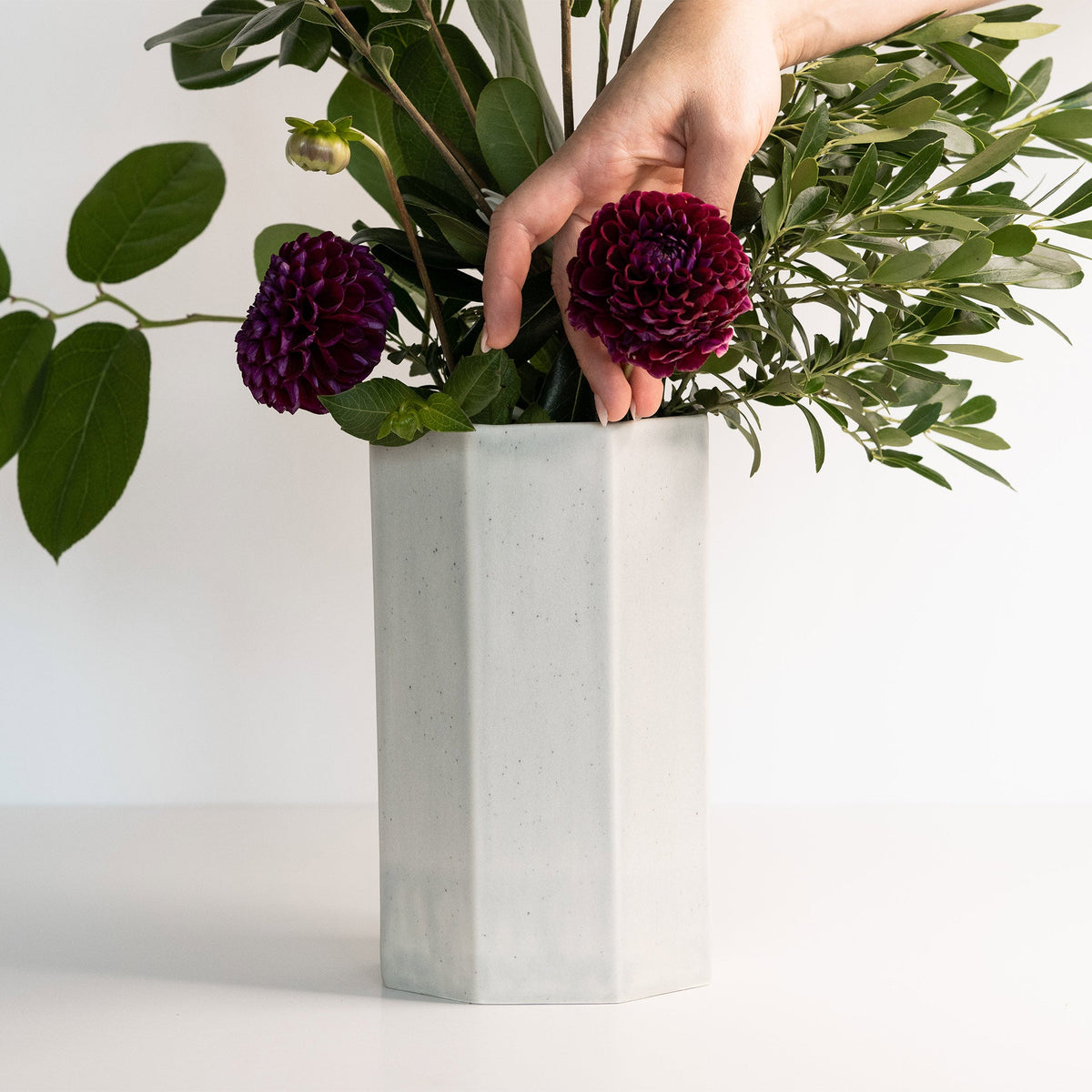 Handmade Porcelain Bouquet Vase, photo 3 of 8