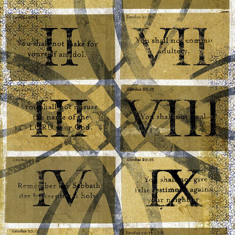 The Ten Commandments Art Prints, photo 2 of 2