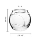 Baseball Round Whiskey Glasses | 10oz Whiskey Glass Set of 2