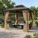 The Complete Outdoor Living Bundle: Hardtop Gazebo and 4 by LJGDeals