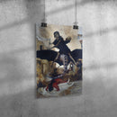 "The Plague" by Arnold Böcklin Matte Poster