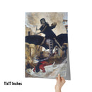 "The Plague" by Arnold Böcklin Matte Poster