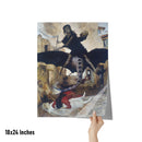 "The Plague" by Arnold Böcklin Matte Poster