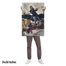 "The Plague" by Arnold Böcklin Matte Poster