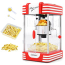 Theater Style Countertop Popcorn Maker with Stainless Steel Kettle-Red by LJGDeals
