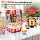 Theater Style Countertop Popcorn Maker with Stainless Steel Kettle-Red by LJGDeals