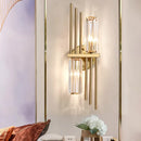 Three Crystal Wall Lamps