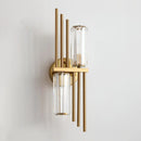 Three Crystal Wall Lamps