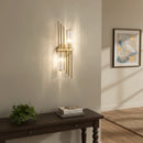 Three Crystal Wall Lamps