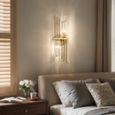 Three Crystal Wall Lamps