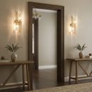 Three Crystal Wall Lamps