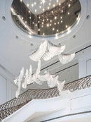 Tiered Palmette Chandelier