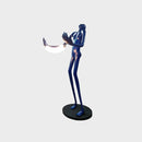 Tilt Head Human Sculpture Floor Lamp