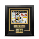 Tim Thomas in Action Boston Bruins 8" x 10" Framed Hockey Photo with Engraved Autograph by Dynasty Sports & Framing
