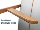 Holden Beach Surfboard Storage Vertical Wood Rack | Holds 6 Surfboards by StoreYourBoard